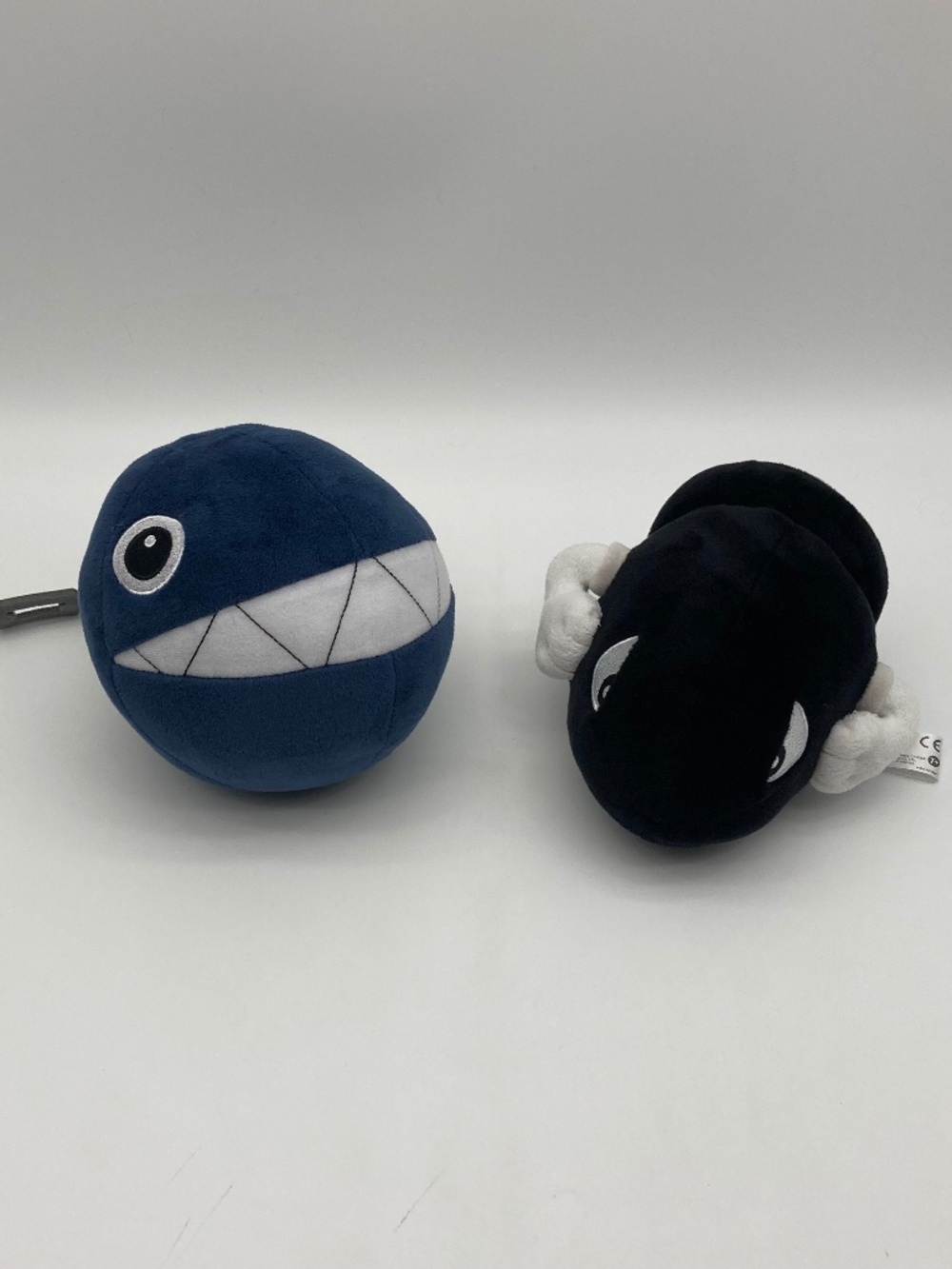 Super Mario Bros Plush Lot Chain Chomp & Bullet Bill Nintendo 2017